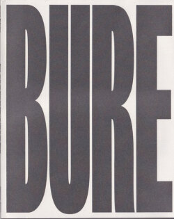 Jurgen Nefzger: Bure - Ou La Via Dans Les Bois / Or Life in the Woods