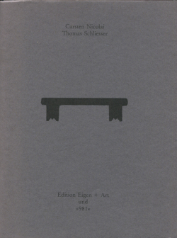 Carsten Nicolai - Thomas Schliesser