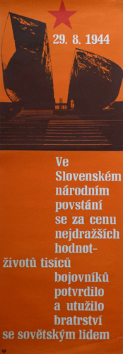 スロバキア民衆蜂起ポスター
