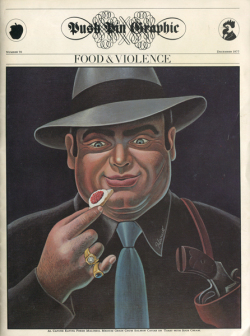 Push Pin Graphic 70: Food & Violence