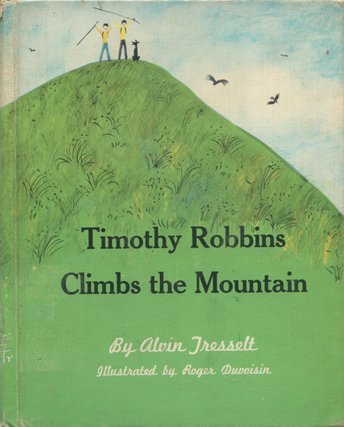 古書古本 dessin：Roger Duvoisin: Timothy Robbins Climbs the