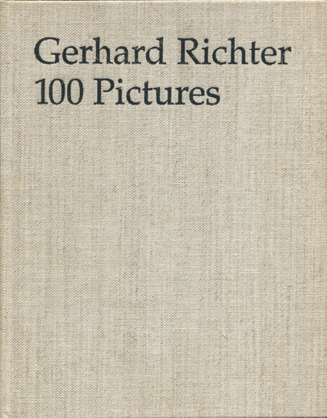 古書古本 dessin： Gerhard Richter: 100 Pictures（ゲルハルト