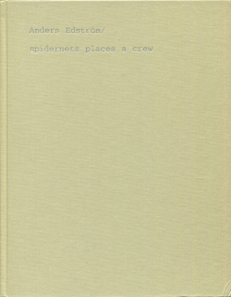 初版Anders Edstrom Spidernets Places A Cre 古書古本 dessin：Anders Edstrom: Anders Edstrom: Waiting