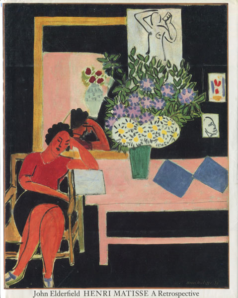 古書古本 dessin：HENRI MATISSE: A RETROSPECTIVE（John Elderfield  