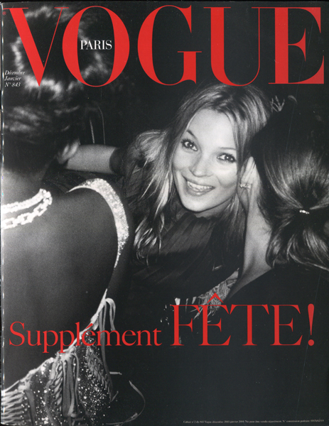 古書古本 dessin：Vogue Paris No.843: December 2003/ Janvier 2004