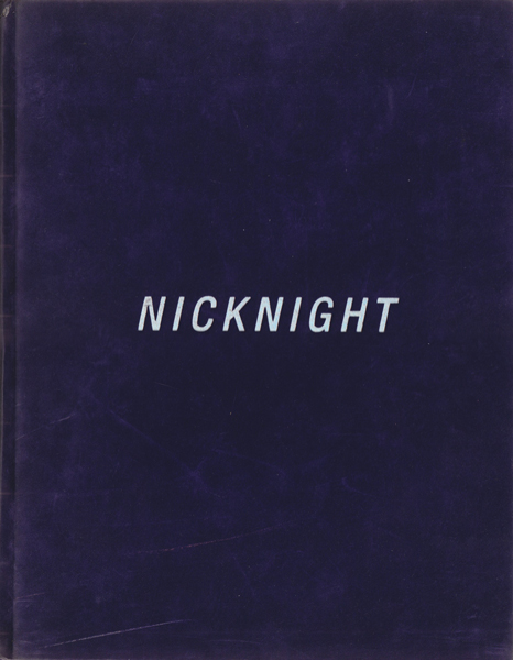 古書古本 dessin：Nick Knight: NICKNIGHT（ニック・ナイト）