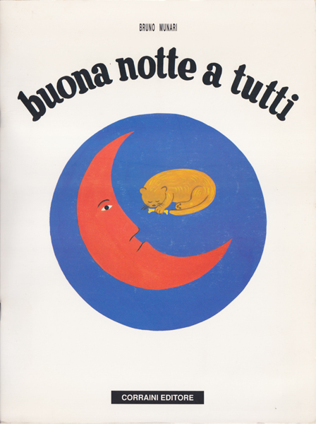 古書古本 dessin：Bruno Munari: buona notte a tutti（ブルーノ