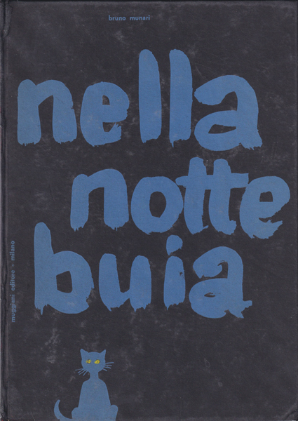 古書古本 dessin：Bruno munari: nella notte buia （ブルーノ