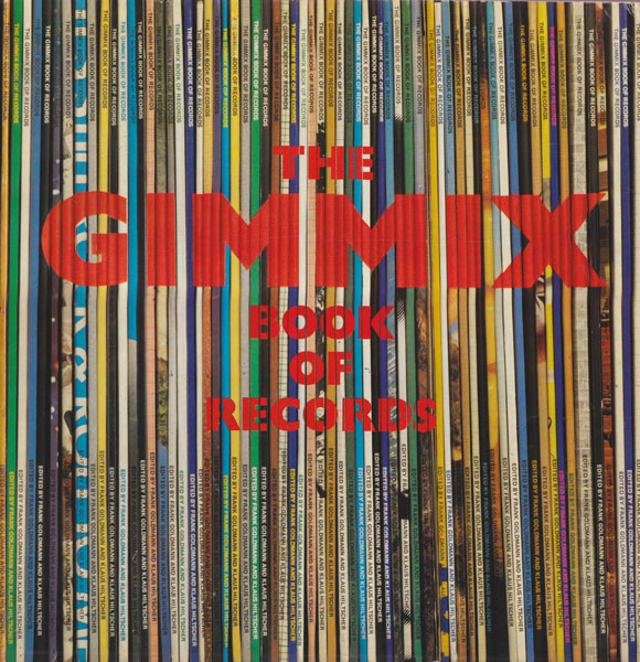 古書古本 dessin：THE GIMMIX BOOK OF RECORDS（Frank Goldmann