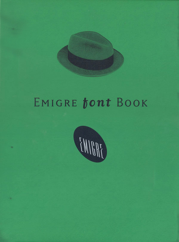 古書古本 dessin：EMIGRE FONT BOOK（エミグレ・グラフィックス