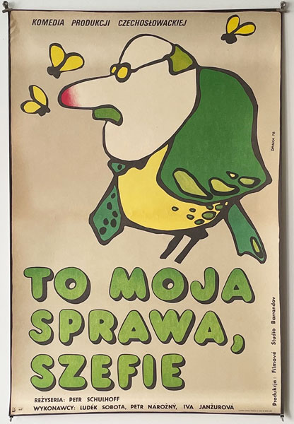 古書古本 dessin：To moja sprawa, szefie ポスター （Danuta Baginska