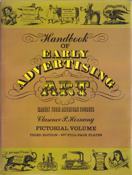 [稀少] Handbook of Early Advertising Art Handbook of Early Advertising Art, mainly from American