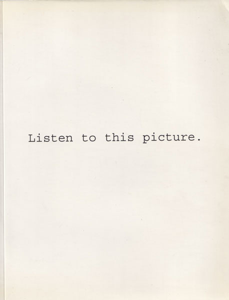 Listen to this picture.