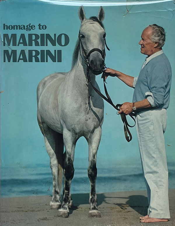 古書古本 dessin： G.di San Lazzaro: Homage to Marino Marini