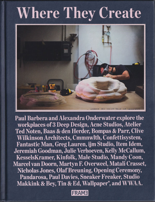 古書古本 dessin：Where They Create(Paul Barbera, Frame Publishers