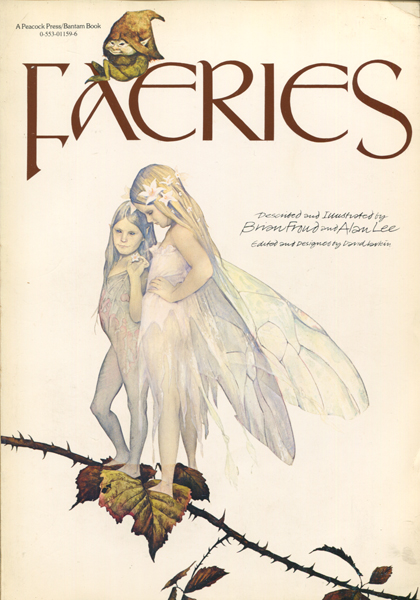 古書古本 Dessin Faeries ブライアン フロウド アラン リー A Peacock Press Bantam Book