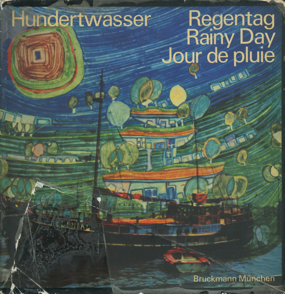 洋書　Hundertwasser: Rainy Day 古書古本 dessin： Hundertwasser: Rainy Day（フンデルトワッサー