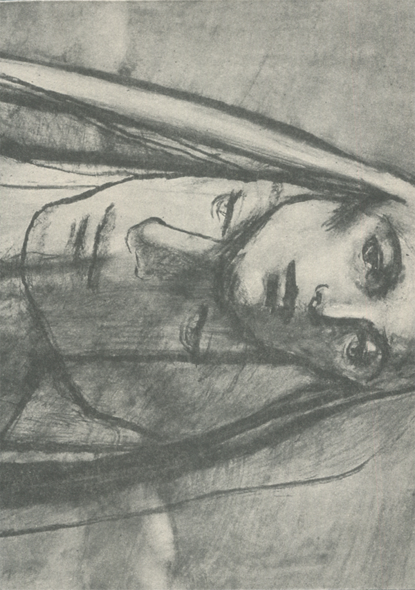 舟越桂 「言葉で描かれた地図」 1994年 リトグラフ 舟越桂 「言葉で