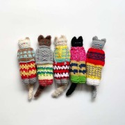 SWISH! ニット人形 CAT IN THE CITY 各種a