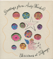Greetings from Andy (Warhol) - Christmas at Tiffany's