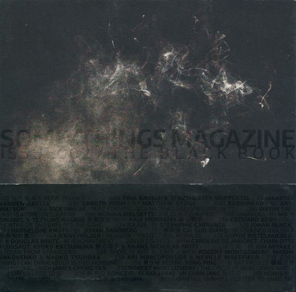 SOME/THINGS MAGAZINE 各号