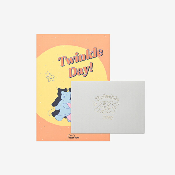 レターセット Daily Letter(Jelly bear) - 08 Twinkle day／デイリーライク Dailylike