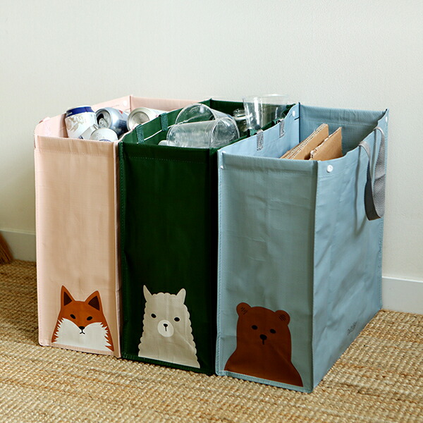 分別リサイクルバッグ Tarpaulin Bag - 01 Animal／デイリーライク Dailylike