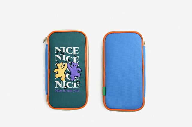 デイリーライク Dailylike JELLY BEAR NICE ポーチ ペンケース 化粧