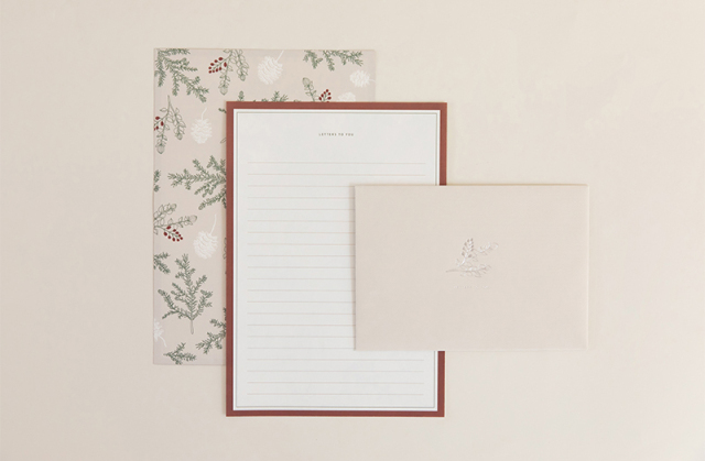 レターセット Daily Letter - 21 Greenish Garden／デイリーライク