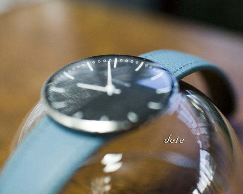 〔オーダーメイドギャラリー〕腕時計ベルト　手縫い　for ARNE JACOBSEN CityHall Watch