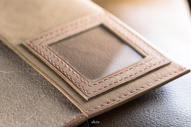 〔オーダーメイドギャラリー〕ブックカバー　写真入れ付き