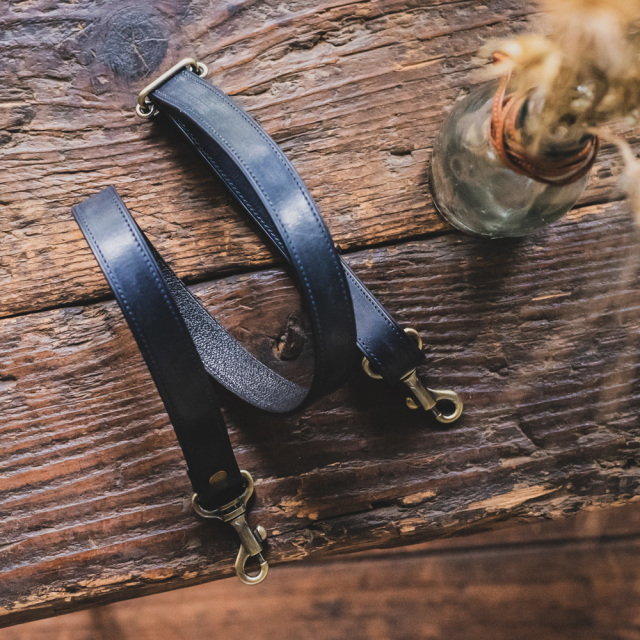 20mm シザーケースベルト イングリッシュブライドルレザー | dete