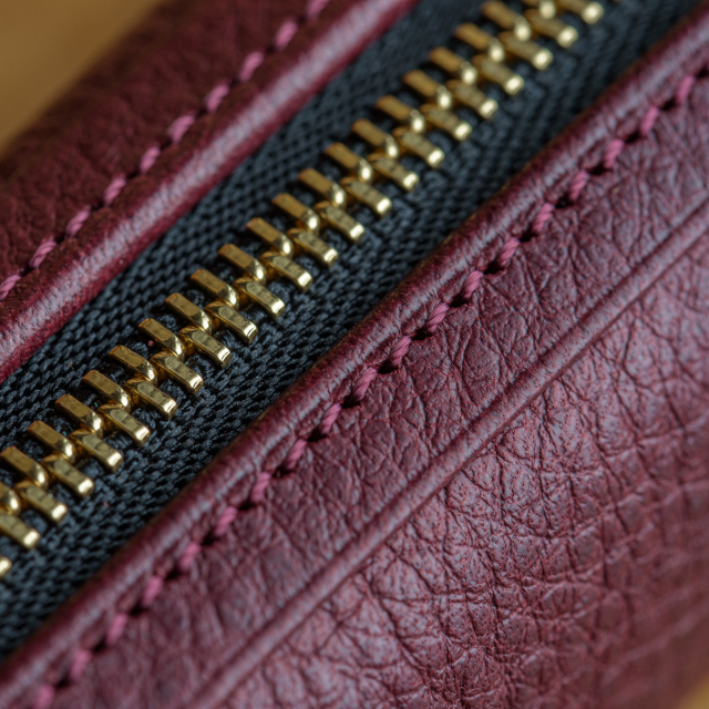 ファスナー部拡大写真