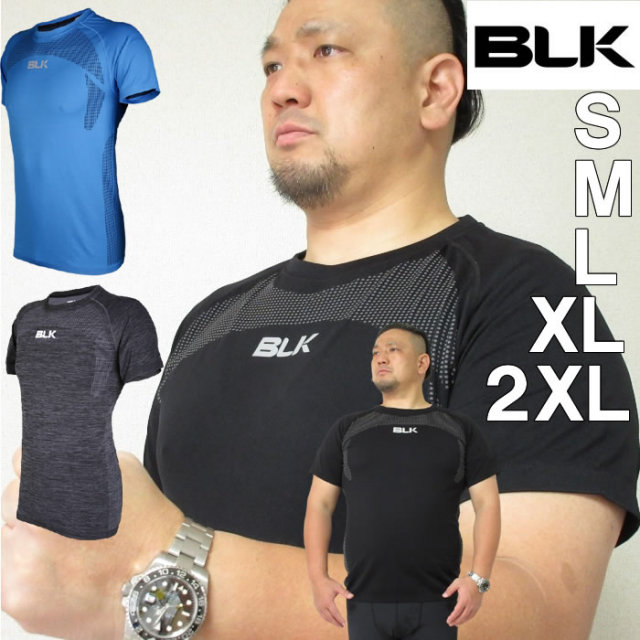 Blk ラグビー モーションニット半袖tシャツ メーカー取寄 S M L Xl 2xl アンダーウェア 半袖 Blk ラグビー モーションニット半袖tシャツ メーカー取寄 S M L Xl 2xl アンダーウェア 半袖