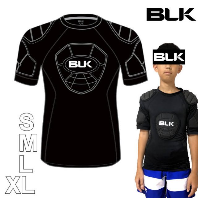 (SALE価格設定)　BLK ラグビー T-6ショルダーパッド(メーカー取寄)　肩パッド S M L XL 大人用 ブランド 服 おしゃれ カジュアル デビルーズ