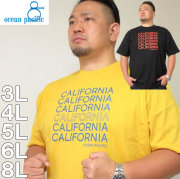 大きいサイズ メンズ OCEAN PACIFIC-プリント半袖Tシャツ（メーカー取寄）オーシャンパシフィック/3L/4L/5L/6L/8L