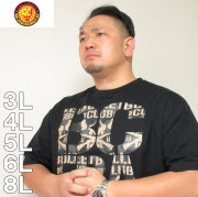 大きいサイズ メンズ 新日本プロレス-BULLET CLUB ERA半袖Tシャツ（メーカー取寄）3L/4L/5L/6L/8L/ジェイ・ホワイト