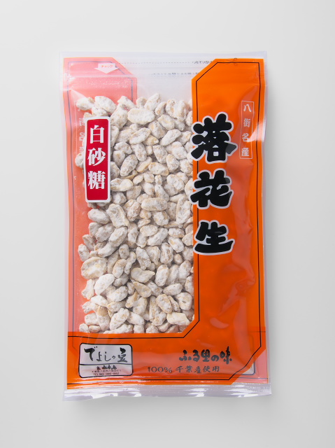 千葉八街産落花生豆菓子 白砂糖かけピーナツ でよしの豆