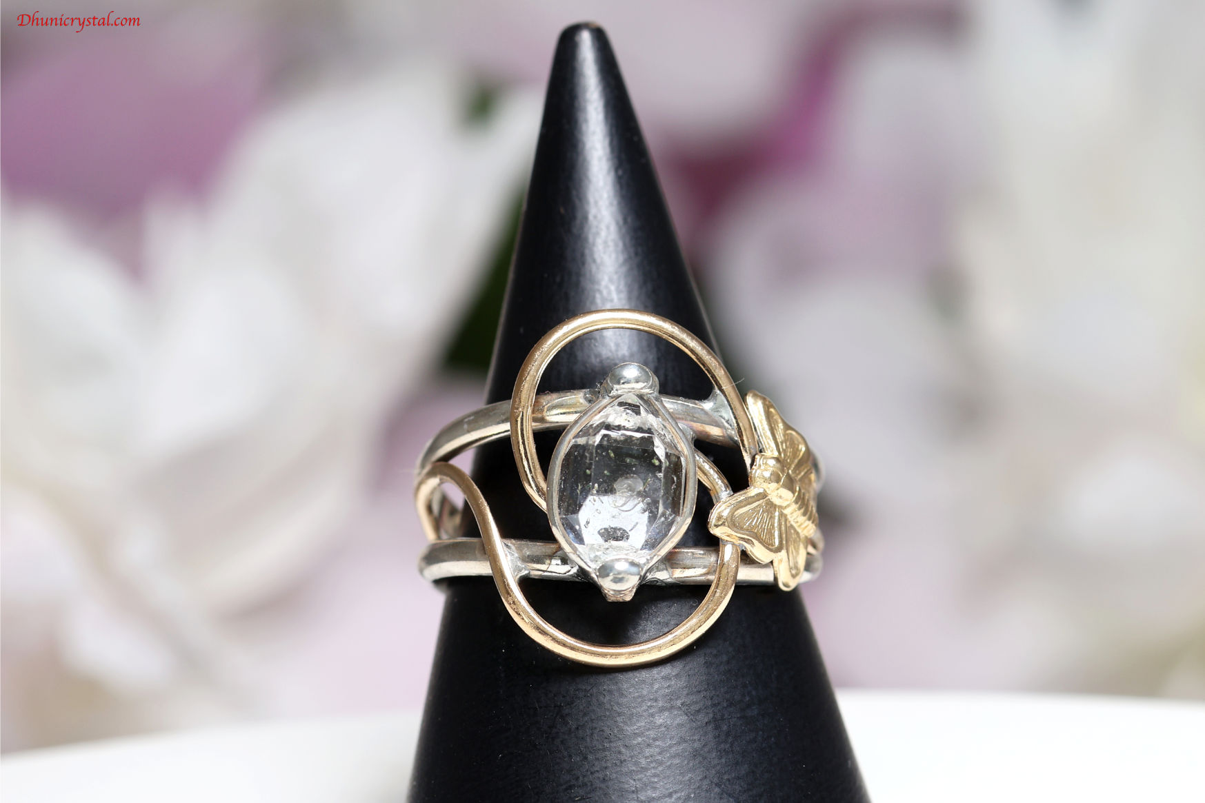 【SOLDOUT】Magical Delight/マジカルデライト/リング【ハーキマーダイヤモンド水晶】(A566)