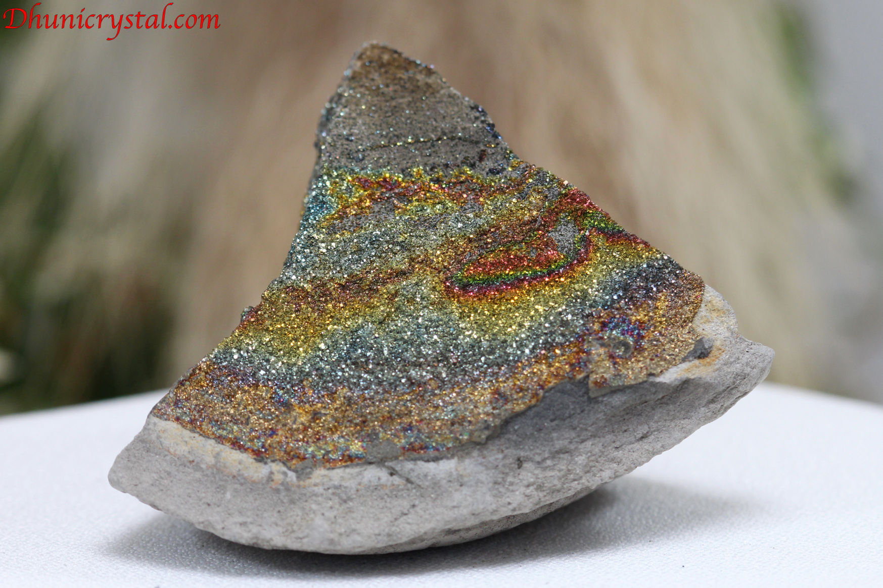 レインボーパイライト/ロシア産(D153)