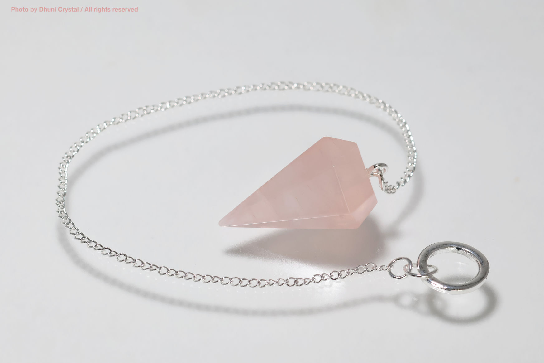 ローズクォーツ/ペンジュラム(FF124)