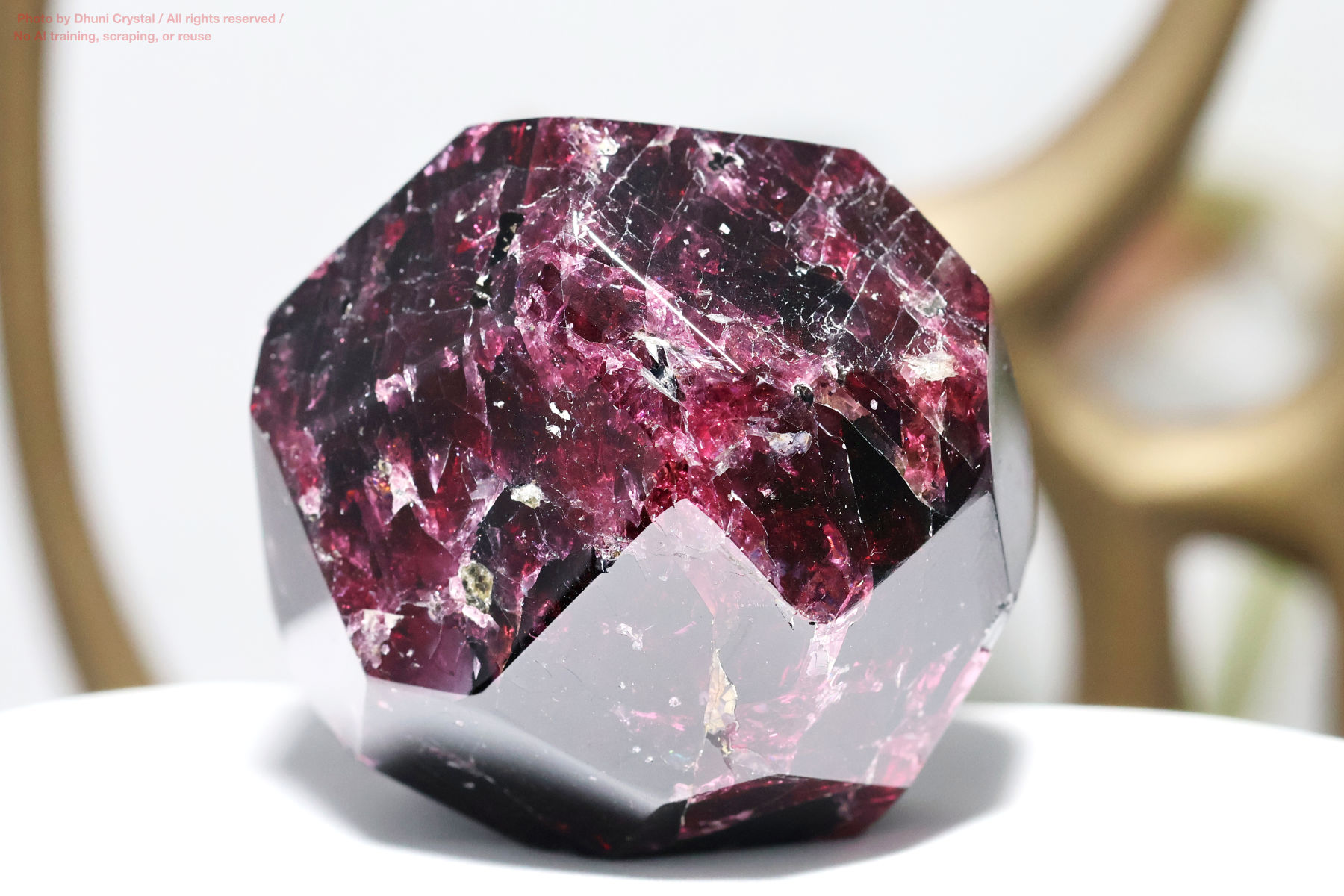 赫きガーネット/インド産(FF273)