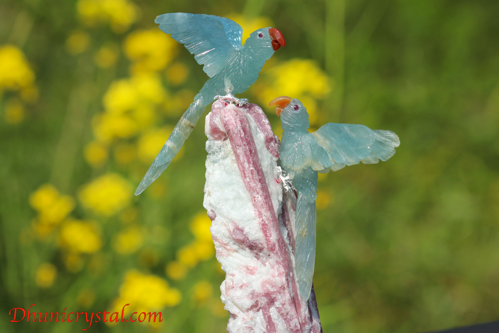 天然石　ピンクトルマリン　ブルージルコン 天然石 ピンクトルマリン ブルージルコン