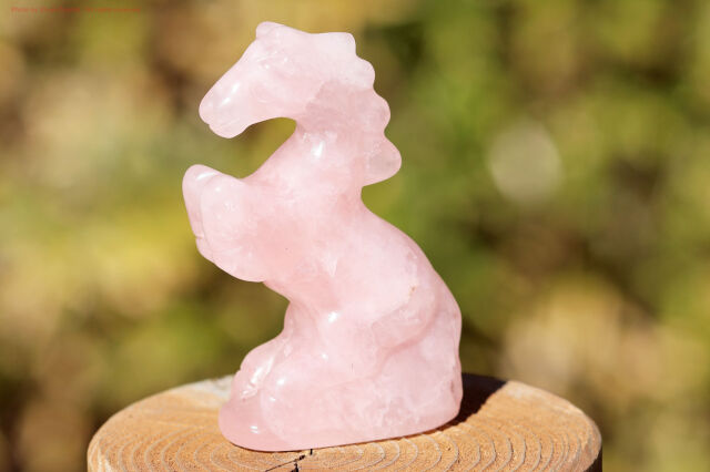 ローズクォーツのお馬さん(T933)
