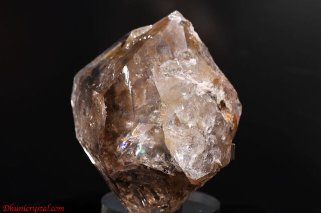 ゴールデンハーキマーダイヤモンド/スモーキー/エレスチャル/原石(A125)