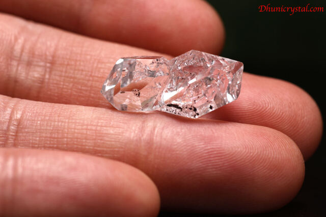 ハーキマーダイヤモンド原石(A132)