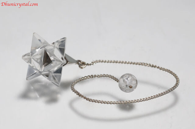 【SOLDOUT】ヒマラヤ水晶マカバ型/ペンジュラム(A191)