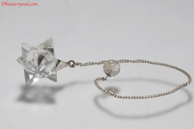 【SOLDOUT】ヒマラヤ水晶マカバ型/ペンジュラム(A192)