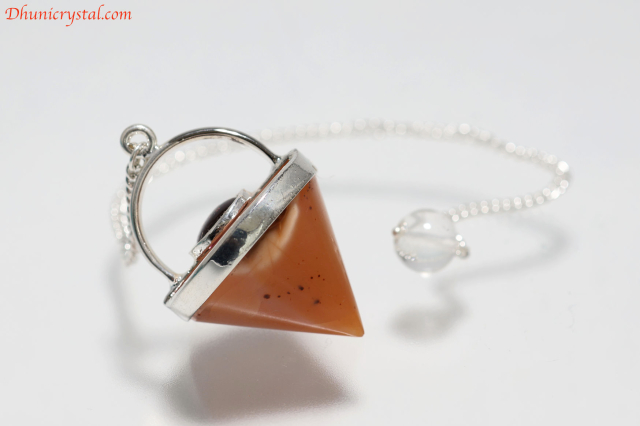 【SOLDOUT】カーネリアン＆ガーネット/ペンジュラム(A198)