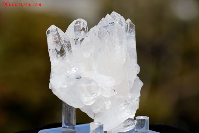 トマスゴンサガ産　水晶ミニクラスター 70g 幻の水晶」トマスゴンサガ産水晶(ミニ)クラスター｜3月14日新着